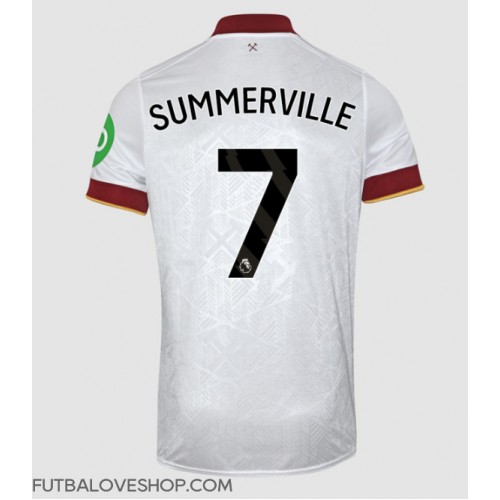 Dres West Ham United Crysencio Summerville #7 Tretina 2024-25 Krátky Rukáv